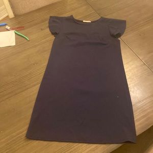 Navy blue dress